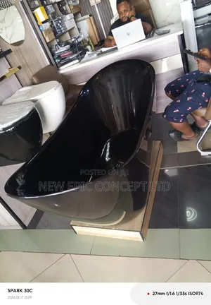 Black Acrylic Bathtub Made In England