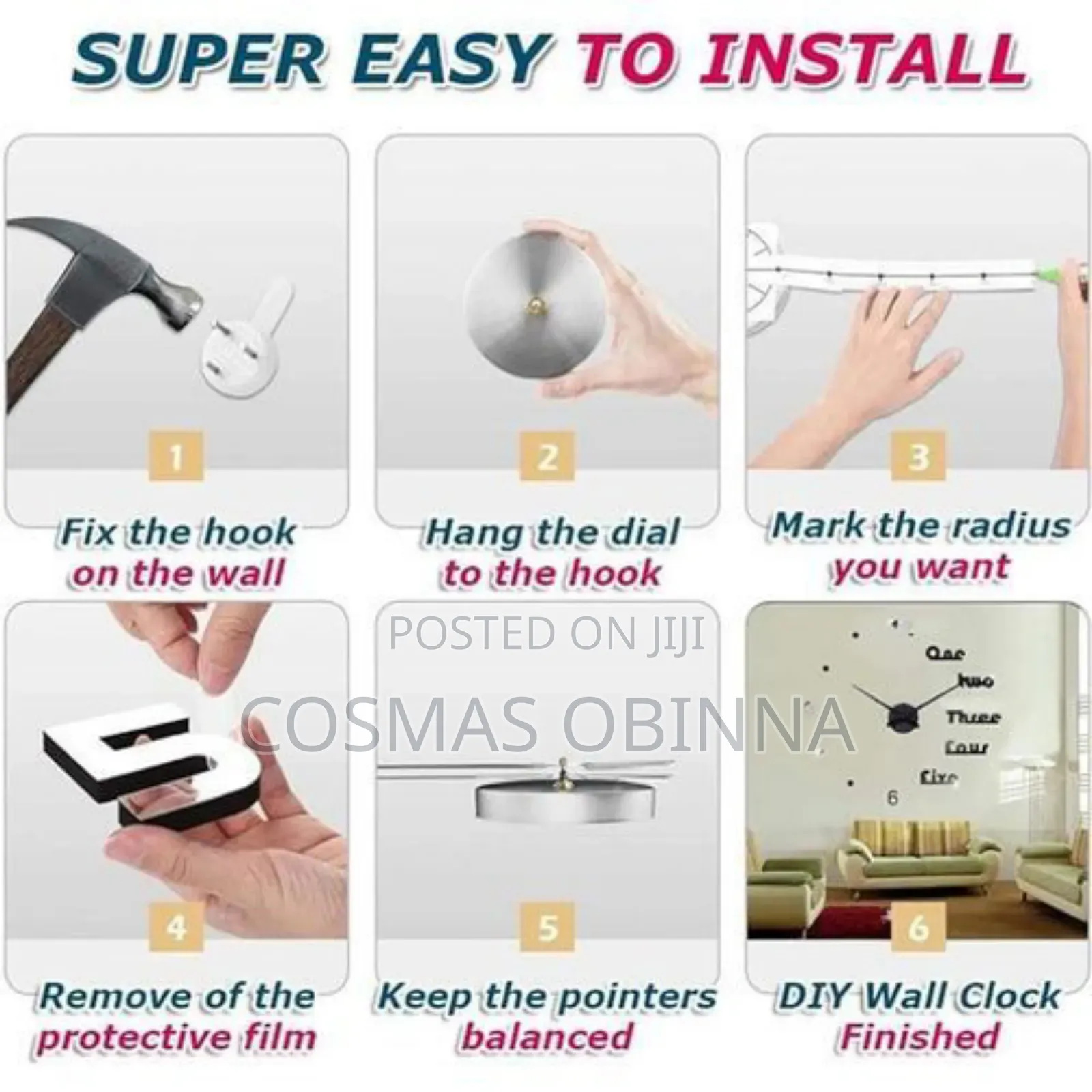 Diy Wall Clock