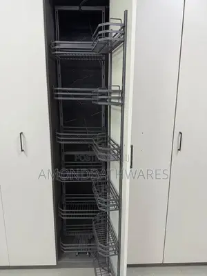 Grey 304 Pantry Rack