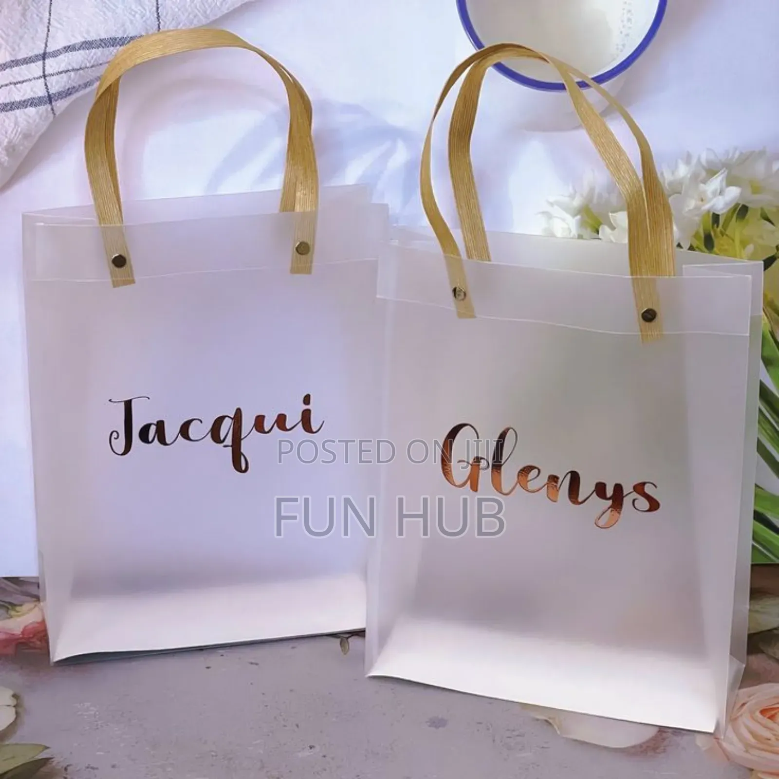 Frosted Gift Bag