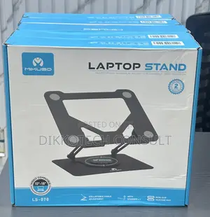 Mikuso Adjustable Aluminum Laptop Stand (360° Rotation)