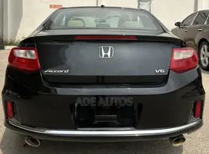 Honda Accord EX-L V-6 2dr Coupe (3.5L 6cyl 6A) 2015 Black