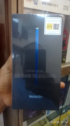 New Samsung Galaxy Note 10 Plus 5G 256 GB Silver