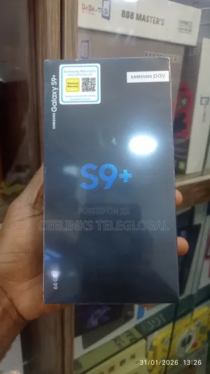 New Samsung Galaxy S9 Plus 64 GB Black