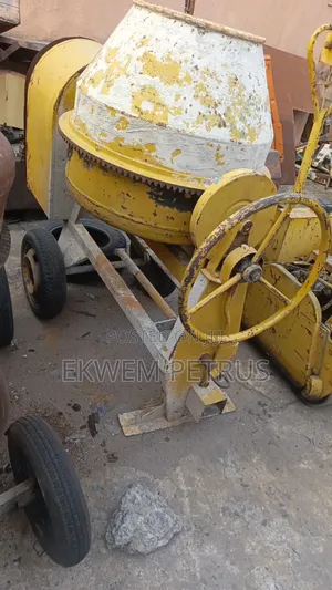 European Used Stationary Concrete Cement Mixer Machines