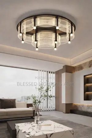 Size 900mm Acrylic Modern Led Ceiling Fitting for Indoor Lighting Deco
