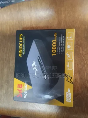 Ske Poe-430p Mini Dc Ups Poe Router Power Bank 10000mah for Wifi Route
