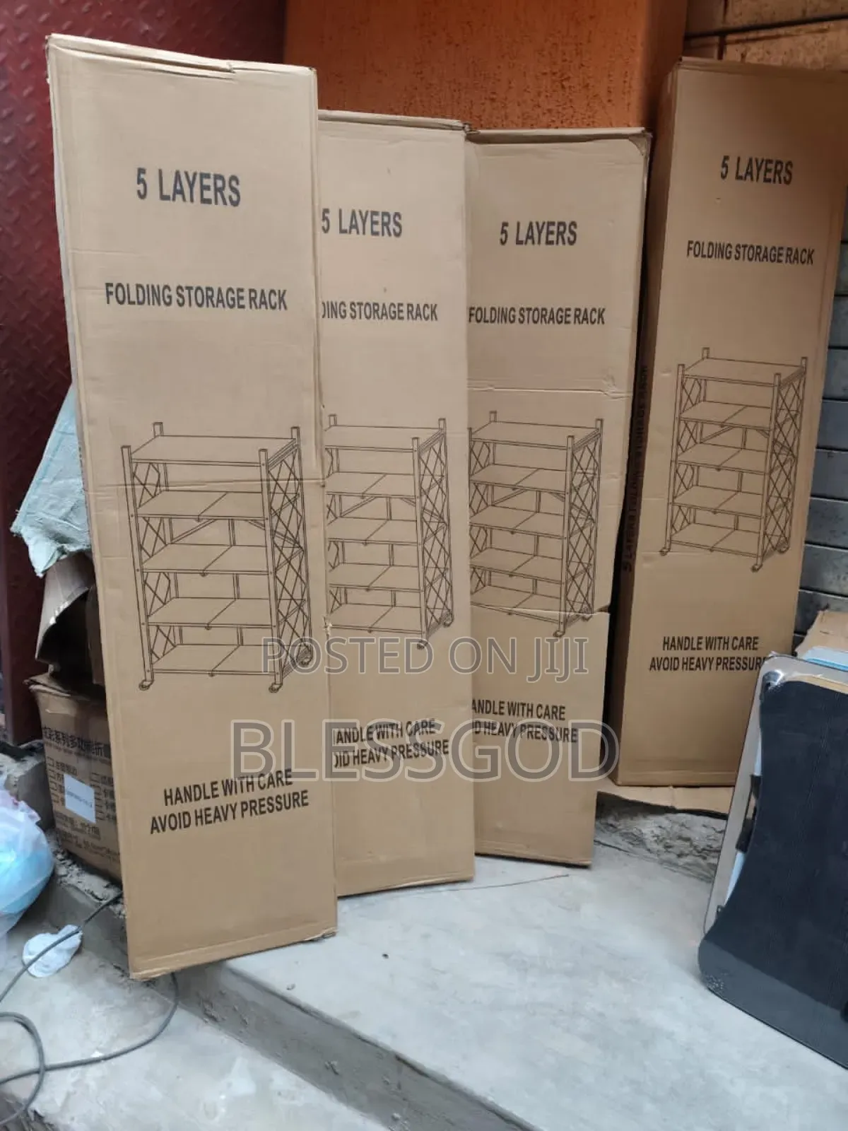 Foldable Shelf 5layers