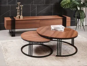 For Sale: Twin Pair Center Table and Tv Console