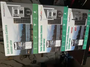 Double Screen Solar Outdoor Camera