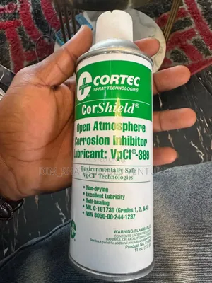 Cortec Corshield Vpci-369, an Oil-Based Wet Film Corrosion Lubricant.