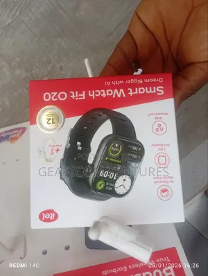 Itel Smart Watch 020 With Extra Stripe