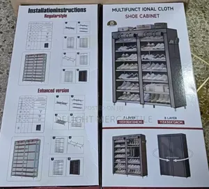 Double Sided Shoe Rack 7 Layers