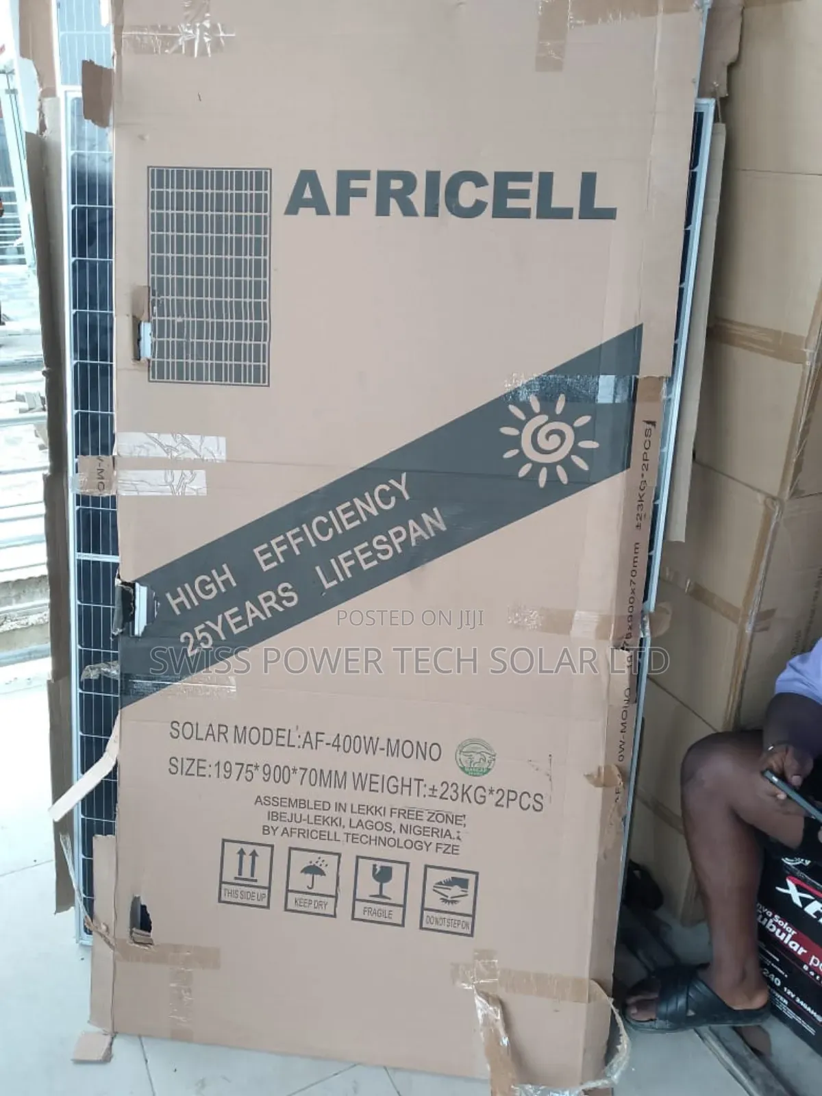400w Africell Mono Panel