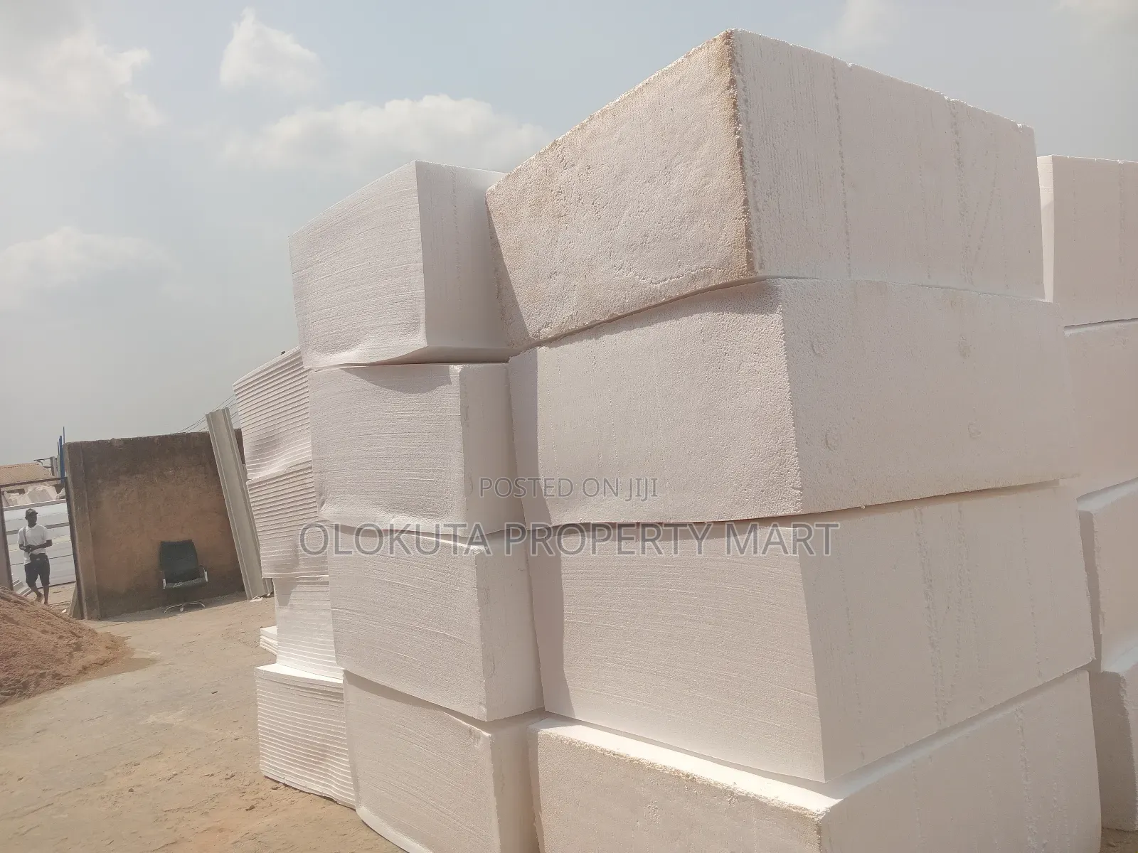 Polystyrene Block and Parapet
