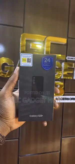 New Samsung Galaxy S23+ 256 GB Black