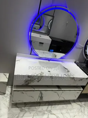 Bathroom Cabinet With Led Mirror