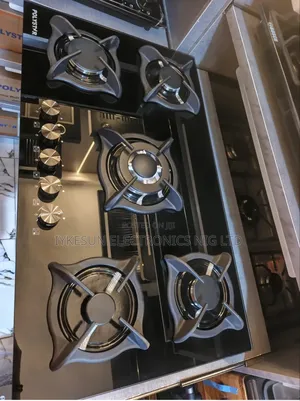 Original Quality Polystar 90cm Built-in Luxury 5 Burners Gas Cooker