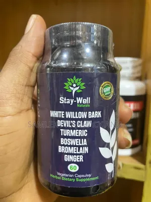 Pain Relief-white Willow Bark,Devil'sclaw,Turmeric,Boswellia,Bromelain