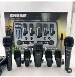 Original Shure Drum Mic Complete 7 Set