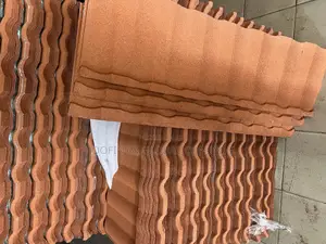 Pure Plane Tarrcotta Stone Coated Roofing Sheet for Roofing