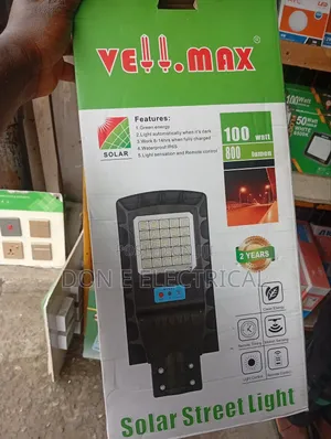 100watt Solar Street Light Vellmax
