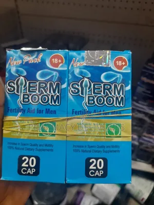 Sperm Boom Capsules – Fertility Aid for Men (20 Capsules)