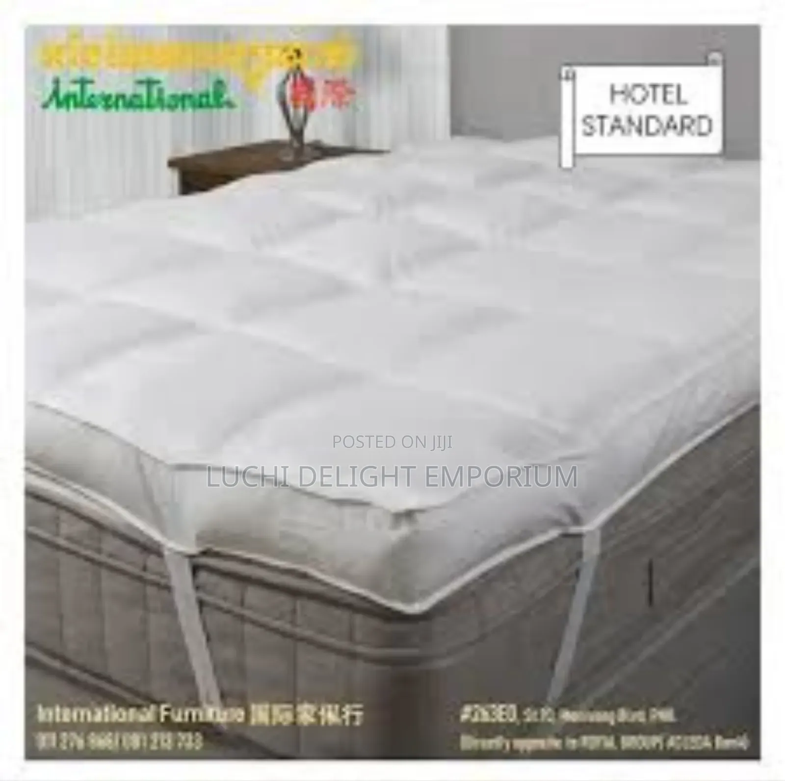 Hotel Grand - Softy Feather Bed/Mattress Topper - King Size(Flat)