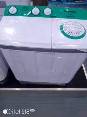 Hisense Washing Machine 7.5kg White Colour
