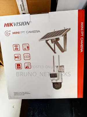 Hikvision Mini Pt Camera |Solar Powered | 360° Security CCTV |Outdoor