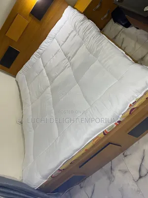 Flat 4by6 Mattress Topper -White (Also Available in Other Colors)