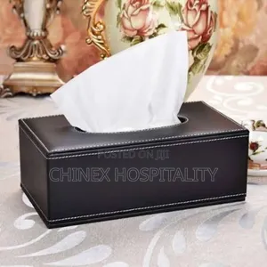 Luxury Leather Tissue Box For Hotels, Apartments & Offices.