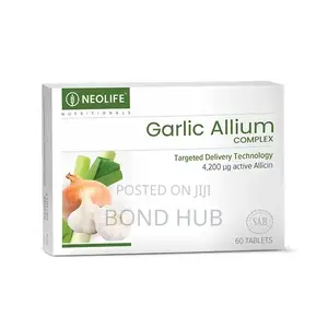 Garlic Allium Complex 60 Tablets, Garlic Supplements