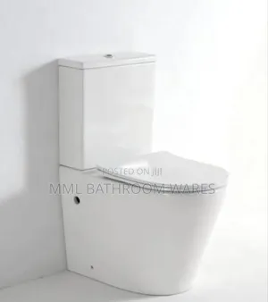 Toilet Seat and Tank Standard Top Flush Wc