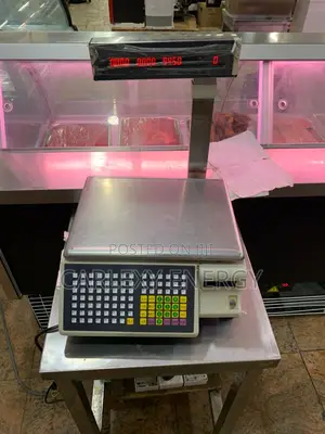 Barcode Scanner Scale With Printer