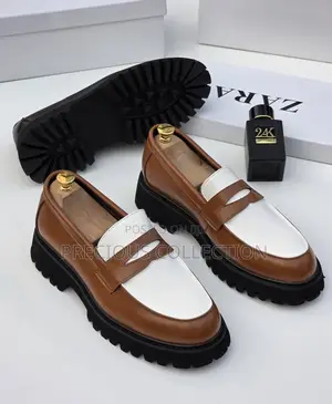 Two Toned Pull on Zara Classic Loafers