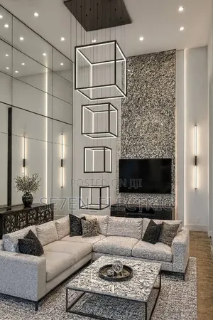 Led Cube Led High Dropping Chandelier
