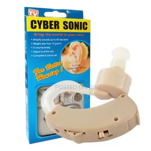 Cyber Sonic Hearing Aids. Quality but Affordable Sound Amplifier.