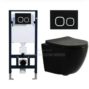 Black Wall Hung Wc