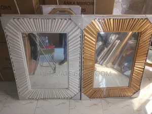 Unique Design Wall Mounted Bathroom Mirror Without Light