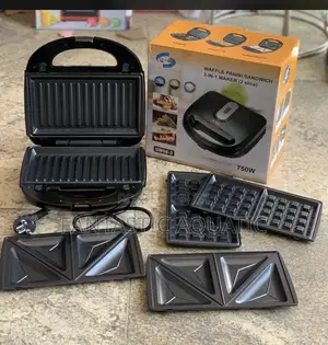 3-1in-1multi-Functional Sandwich Maker 750watts