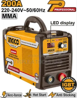 Ingco Inverter Ac/Dc Tig/Mma Welding Machine 200a Inverter Welder