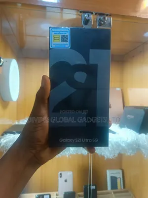 New Samsung Galaxy S21 Ultra 5G 256 GB Silver