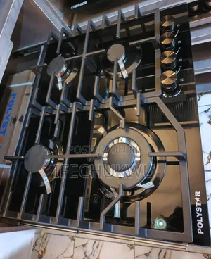 Original Polystar 2026 New Design Built-in Sweet 5 Burners Gas Cooker
