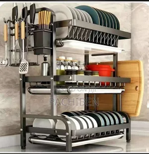 3 Tiers Plate Rack