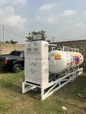 Complete Construction of 2.5tons LPG Storage Tank With Auto Dispenser