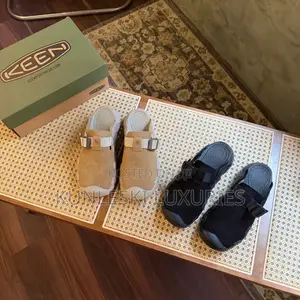 Original Keen Hyperport Suede Leather Clog Black & Brown