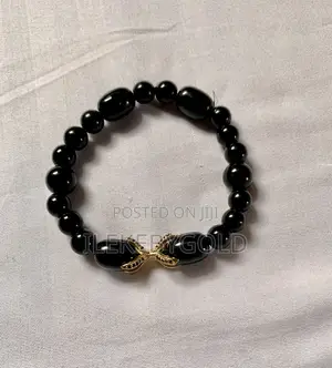 Midnight Obsidian Scorpion Bracelet