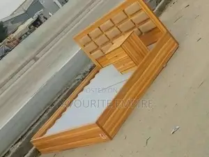 6by6 Bedframe With Side Drawer