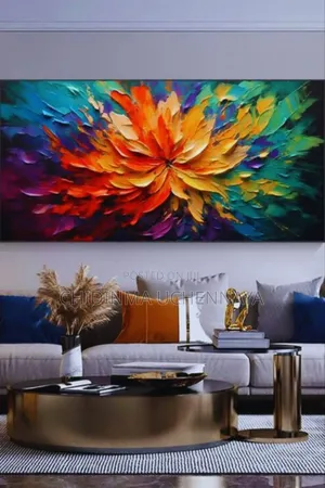 Abstract Oil Floral Art Printing Landscape Printings Living Room